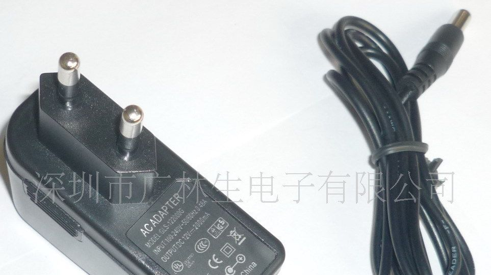 12V1A/2A数码相框电源适配器