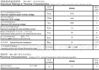 供应反向高压二极管 R2000