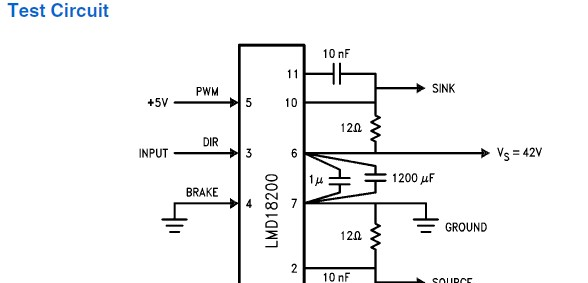 供应LMD18200电机驱动IC 3A,55V,H桥