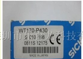 供应全新原装SICK光电开关WT170-P430现货