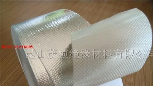 供应铝箔网格布 铝箔玻纤布胶带 抗老化铝箔线胶带