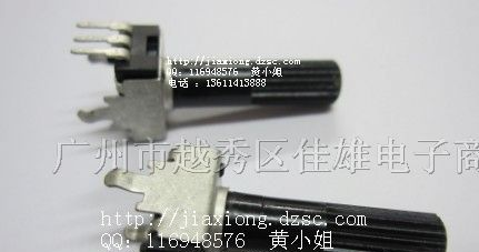 供应 9MM 0902 100K 单联 全密封 电位器