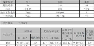 恒流二极管