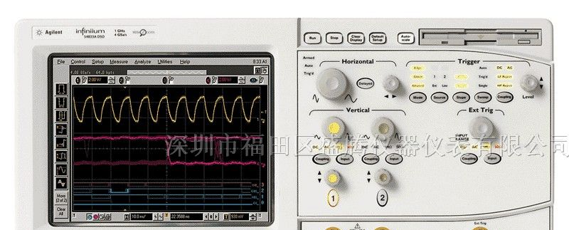 供应54832D示波器带逻辑分析仪4通道+16逻辑通道