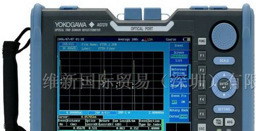 供应日本横河 OTDR AQ7275 新型光时域反射仪