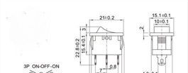 供应船型开关 船形开关 跷板开关 三档中停开关