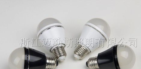 供应LED灯泡 塑料外壳 E27