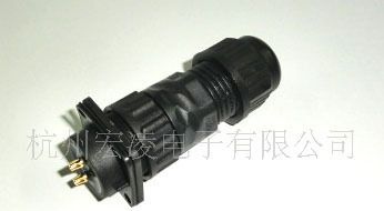 IP68防水插头插座，PCB连接器，公母接线头，S