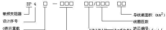 BP4 系列频敏变阻器 BP4-06304   B