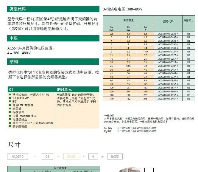 供应ABB变频器