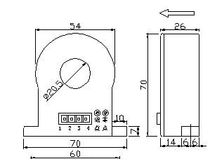 供应HEC－E8系列漏电传感器