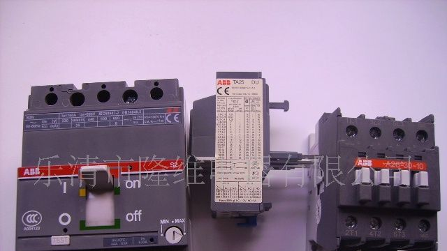 TA25 ABB热过载继电器 TA25DU0.16