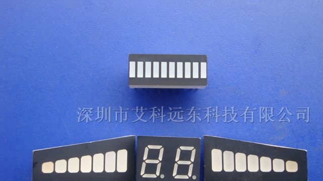 二位0.25英寸一套倒车雷达数码管（共阴，共阳，红）