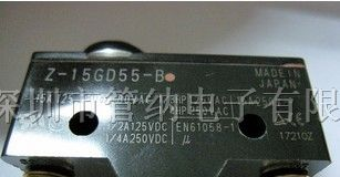 供应OMRON微动开关 Z-15GD55-B 欧姆龙