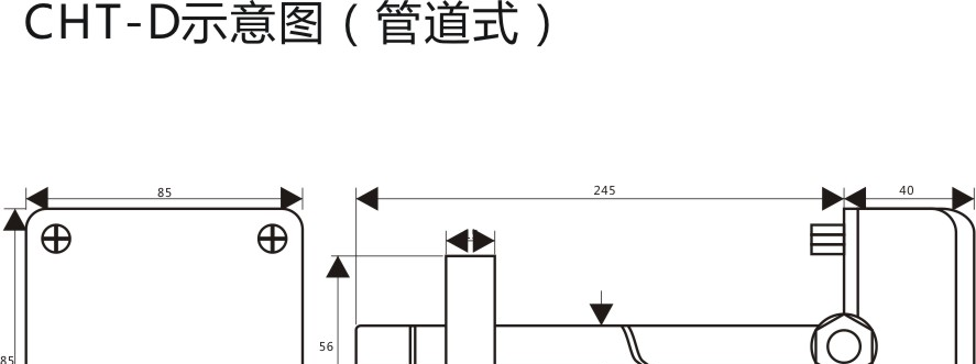 供应CHT-D管道式温湿度变送器