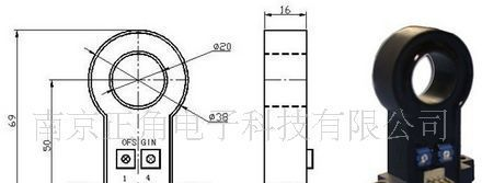 D-C1T系列霍尔直流电流传感器/电动汽车传感器/