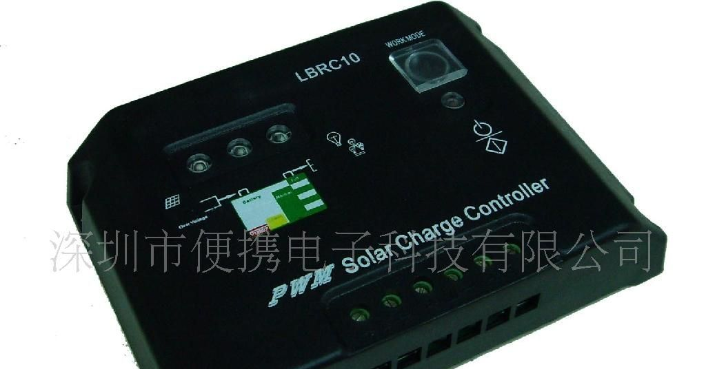 太阳能充放电控制器 太阳能控制器系列10A(图)