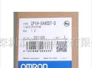 供应OMRON可编程控制器CP1H-XA40DT-D原装欧姆龙