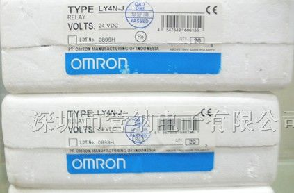 供应OMRON中间继电器LY4NJ DC24V 原装欧姆龙