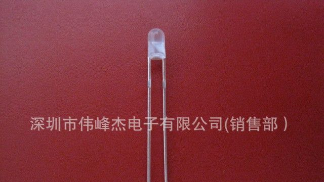 供应F3无边雾状发橙色 3mm橙色LED发光二极管
