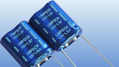 5.5V 1.5F超级电容、法拉电容、黄金电容
