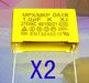 供应安规电容 X2 0.1UF/275VAC