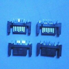 富扬SATA7P公座电脑连接器