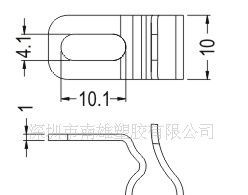 供应环保尼龙电线固定座