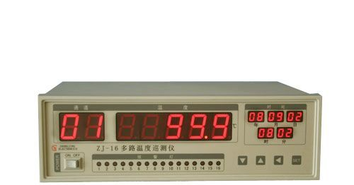ZJ-16  多路温度巡检仪（PT100型）