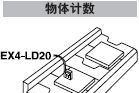 限定反射型光电传感器 EX4系列