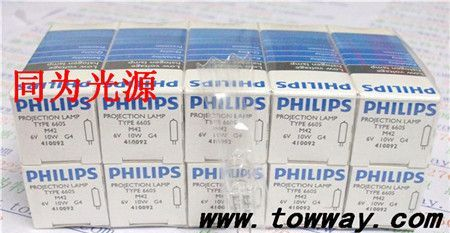 PHILIPS 6605 6V10W分光光度计灯泡