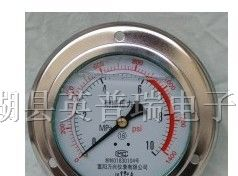 轴向有边耐震压力表价格厂家