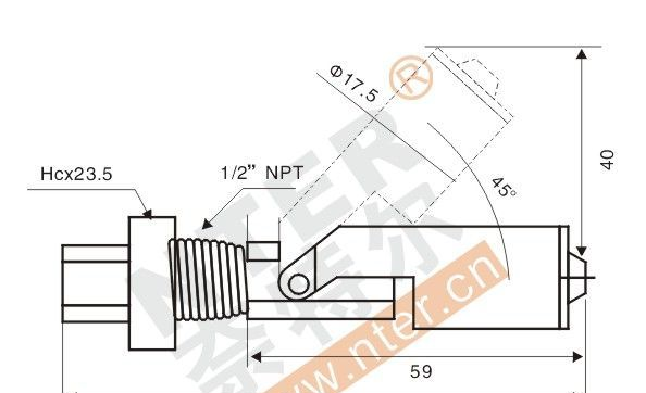 NTER-H02-P-C6　小型塑料浮球开关 联泰