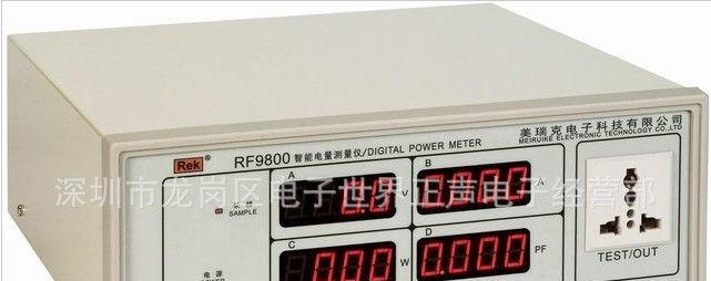 可测V,A,PF,W，功率计