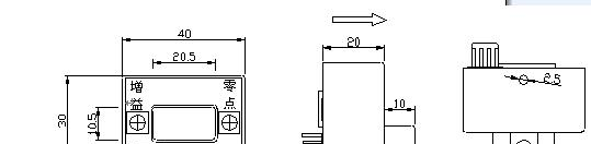 供应供应开环霍尔传感器HEC050-E1