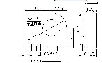 供应开环霍尔传感器HEC200-A6