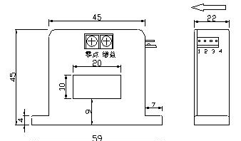 供应开环霍尔传感器HEC300-A1