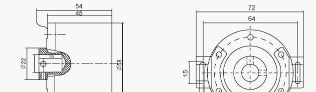 威海光电编码器光电旋转编码器机床编码器SF58K系