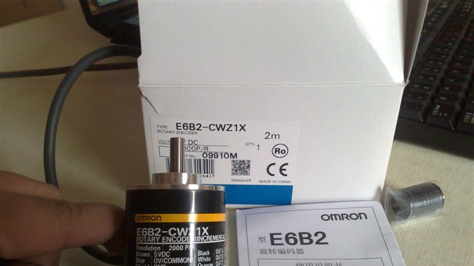 现货E6B2-CWZ1X 1000P/R 2M欧姆龙编码器