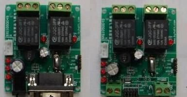 Modbus协议继电器模块，带开关量输入串口继电器