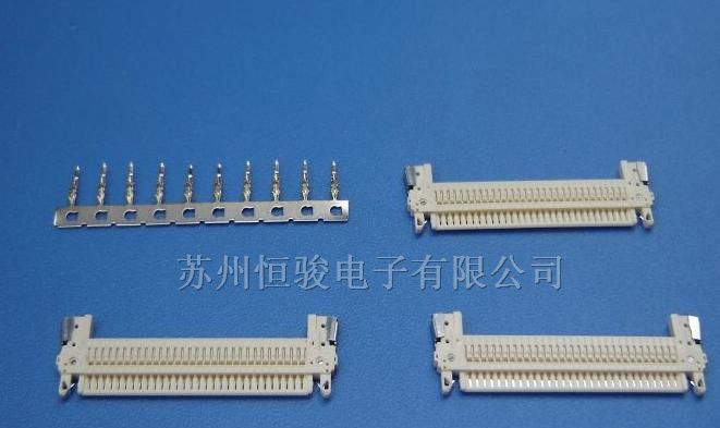 供应STM 1.0 LVDS 液晶屏线插头塑壳带金属端子