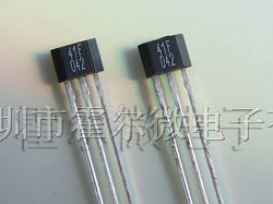 双极性霍尔开关元件 41F SS41霍尔传感器 电机霍尔