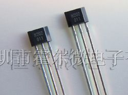 低灵敏度霍尔传感器 单磁极霍尔开关元件 HAL202