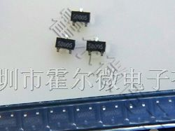 单极性霍尔元件HAL58 高灵敏度贴片霍尔管 磁控开关