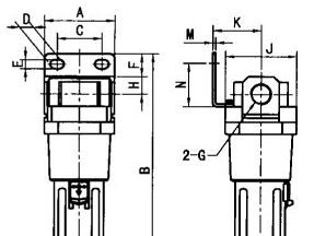 供应AF3000-02/03 过滤器 空气过滤器(