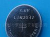 供应批量扣式充电电池LIR2032 锂离子电池(图