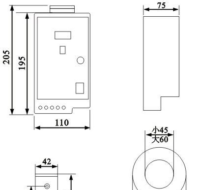 KC-250L-K 250A漏电保护器(漏电继电器