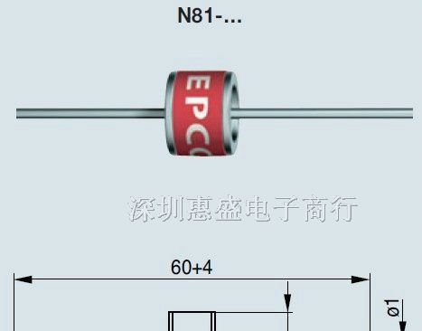 供应 EPCOS放电管N81-A600X