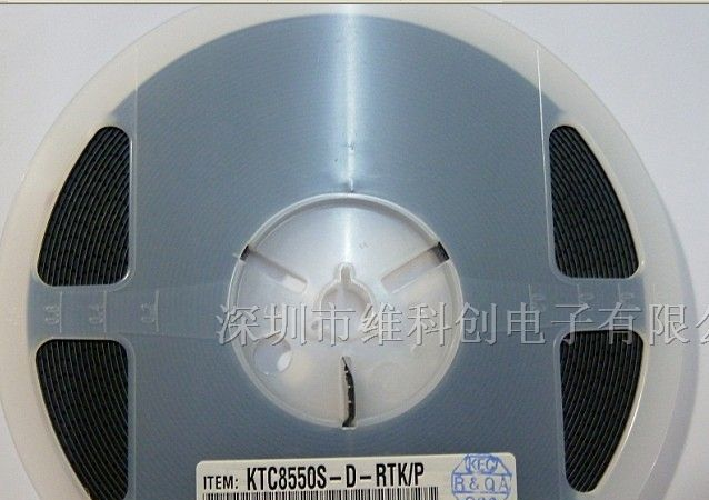 供应三极管原装KEC KTC8550S-D-RTK/P SOT-23 价格优势