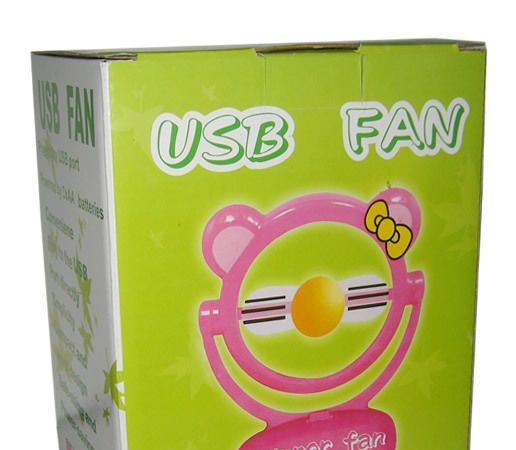 可爱USB小风扇 电脑风扇 散热风扇 大风力 可调